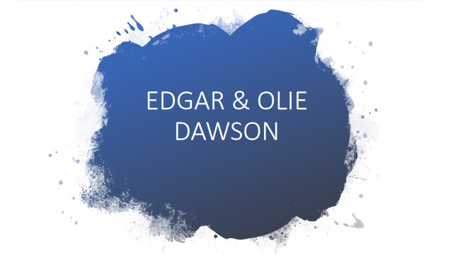 edgar and olie dawson